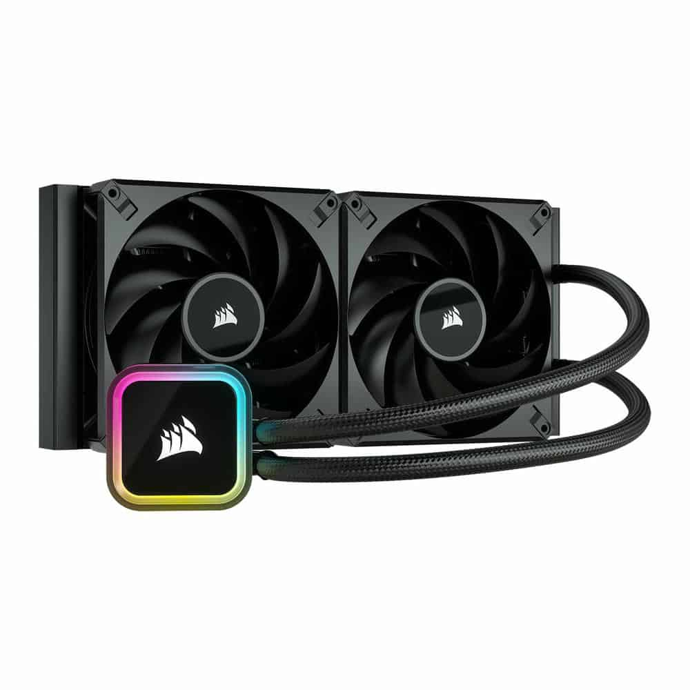 Corsair iCUE H115i RGB ELITE 280mm Intel/AMD CPU Liquid Cooler